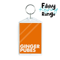 Ginger PUBES Keyring